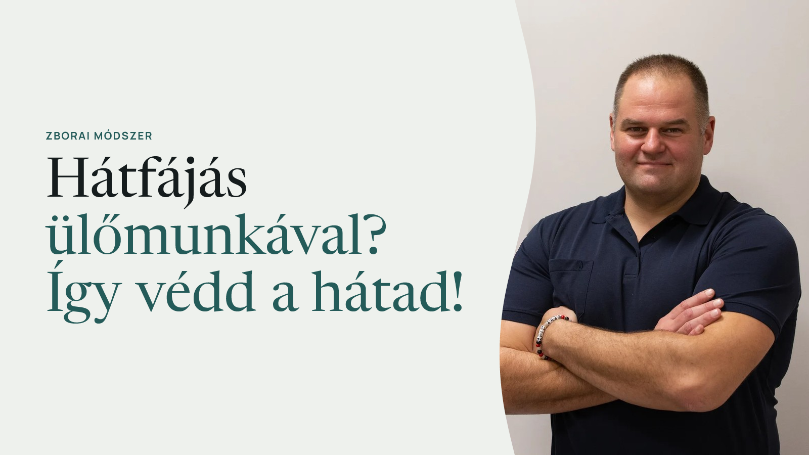 Hátfájás ülőmunkával? Így védd a hátad!