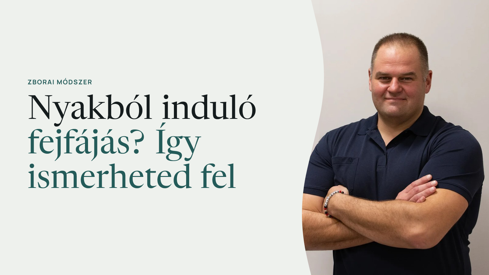 Nyakból induló fejfájás? Így ismerheted fel